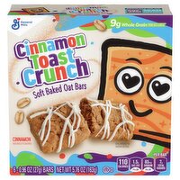 General Mills Cinnamon Toast Crunch Cinnamon Soft Baked Oat Bars, 0.96 oz, 6 count, 5.76 Ounce