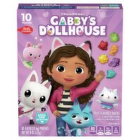 Betty Crocker DreamWorks Gabby's Dollhouse Assorted Fruit Flavored Snacks, 0.8 oz, 10 count