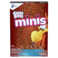 General Mills Cocoa Puffs Minis Naturally Flavored Sweetened Corn Puffs, 10.4 oz, 10.4 Ounce