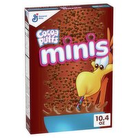 General Mills Cocoa Puffs Minis Naturally Flavored Sweetened Corn Puffs, 10.4 oz, 10.4 Ounce