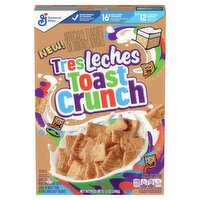 General Mills Tres Leches Toast Crunch Crispy Sweetened Whole Wheat & Rice Cereal, 12 oz