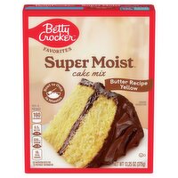 Betty Crocker Favorites Butter Recipe Yellow Super Moist Cake Mix, 13.25 oz, 13.25 Ounce