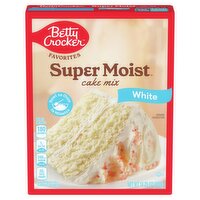 Betty Crocker Super Moist Favorites White Cake Mix, 14.25 oz, 14.25 Ounce