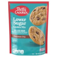 Betty Crocker Chocolate Chip Lower Sugar Cookie Mix, 13.1 oz