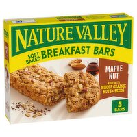 Nature Valley Maple Nut Soft Baked Breakfast Bars, 1.77 oz, 5 count