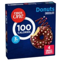 Fiber One Chocolate Donuts, 0.82 oz, 4 count