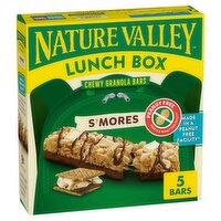 Nature Valley S'mores Chewy Granola Bars Lunch Box, 0.92 oz, 5 count