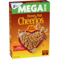 General Mills Cheerios Honey Nut Sweetened Whole Grain Oat Cereal Mega Size, 1 lb 11.2 oz