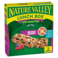 Nature Valley Mixed Berry Lunch Box Chewy Granola Bars, 0.92 oz, 5 count
