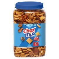 Chex Mix Traditional Original Recipe Snack Mix, 20 oz
