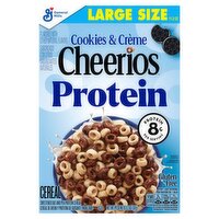 Cheerios Cookies & Crème Protein Cereal Large Size, 11.2 oz