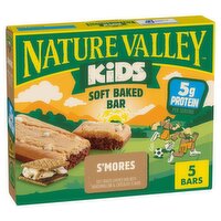 Nature Valley Kids S'mores Soft Baked Bar, 1.35 oz, 5 count