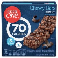 Fiber One Chocolate Chewy Bars, 0.82 oz, 5 count, 4.1 Ounce