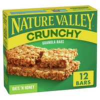 Nature Valley Crunchy Oats 'n Honey Granola Bars, 1.49 oz, 6 count