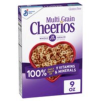 General Mills Cheerios Multi Grain Lightly Sweetened Cereal, 9 oz