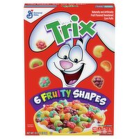 General Mills Trix Fruit Flavored Sweetened Corn Puffs, 10.7 oz, 10.7 Ounce