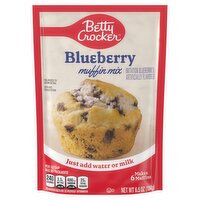 Betty Crocker Blueberry Muffin Mix, 6.5 oz, 6.5 Ounce