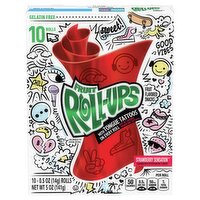 Fruit Roll-Ups Strawberry Sensation Fruit Flavored Snacks, 0.5 oz, 10 count, 5 Ounce