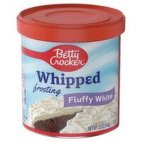 Betty Crocker Fluffy White Whipped Frosting, 12 oz