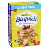 Betty Crocker Bisquick Original Pancake & Baking Mix Giant Size, 96 oz