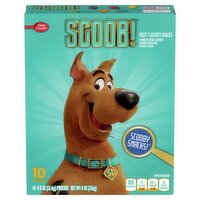 Betty Crocker Scooby-Doo! Assorted Fruit Flavored Snacks, 0.8 oz, 10 count