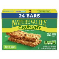 Nature Valley Crunchy Oats 'n Honey Granola Bars, 1.49 oz, 24 count