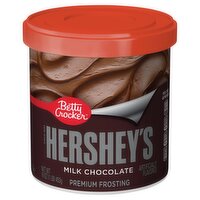 Betty Crocker Hershey's Milk Chocolate Premium Frosting, 16 oz, 16 Ounce