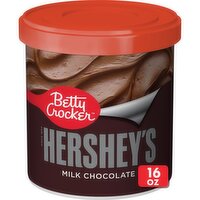 Betty Crocker Hershey's Milk Chocolate Premium Frosting, 16 oz
