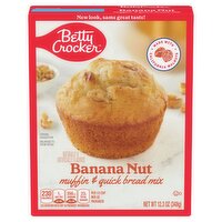 Betty Crocker Banana Nut Muffin & Quick Bread Mix, 12.3 oz