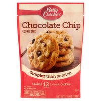 Betty Crocker Chocolate Chip Cookie Mix, 7.5 oz, 7.5 Ounce