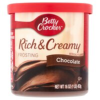 Betty Crocker Rich & Creamy Chocolate Frosting, 16 oz