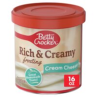 Betty Crocker Rich & Creamy Cream Cheese Frosting, 16 oz
