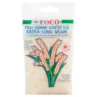 Foco Extra Long Grain Thai Jasmine Scented Rice, 5 lbs