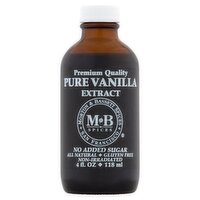 Morton & Bassett Spices Pure Vanilla Extract, 4 fl oz