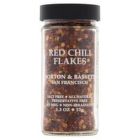 Morton & Bassett Red Chili Flakes, 1.3 oz
