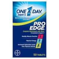 One A Day Men's Pro Edge Multivitamin/Multimineral Supplement, 50 count