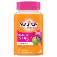 One A Day VitaCraves Teen Multi Gummies for Her, 60 count