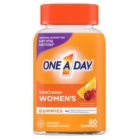 One A Day VitaCraves Women's Multivitamin/Multimineral Supplement, 80 count, 70 Each