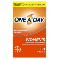 One A Day Women's Complete Multivitamin/Multimineral Supplement, 60 count