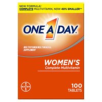 One A Day Women's Complete Multivitamin/Multimineral Supplement, 100 count