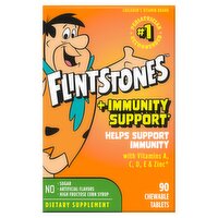 Flintstones +Immunity Support Multivitamin Chewables Dietary Supplement, 90 count