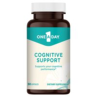 One A Day Cognitive Support Dietary Supplement, 30 count