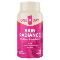 One A Day Skin Radiance with Blood Orange Extract Dietary Supplement, 30 count