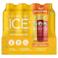 SPARKLING ICE Zero Sugar Flavored Sparkling Water, 17 fl oz, 12 Count, 204 Fluid ounce