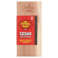 Royal Oak Cedar Grilling Planks, 2 count