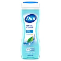 Dial Spring Water Hydrating Body Wash, 16 fl oz, 473 Millilitre