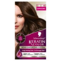 Schwarzkopf Keratin Color 4.0 Cappuccino Permanent Haircolor, 1 application