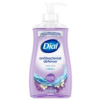 Dial Antibacterial Defense Lavender & Jasmine Scent + Aloe Hand Soap, 11 fl oz