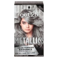 Schwarzkopf Göt2b M72 Dusty Silver Permanent Hair Color, 1 application