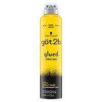 Schwarzkopf göt2b Glued 2 in 1 Spray Wax, 8 oz